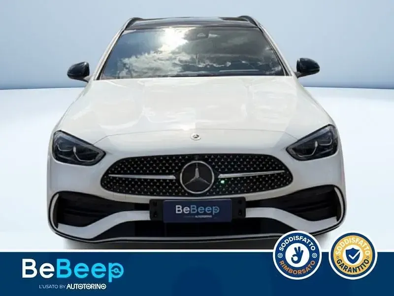 Usata Mercedes C220 Premium Plus 2022 Bianco Station wagon