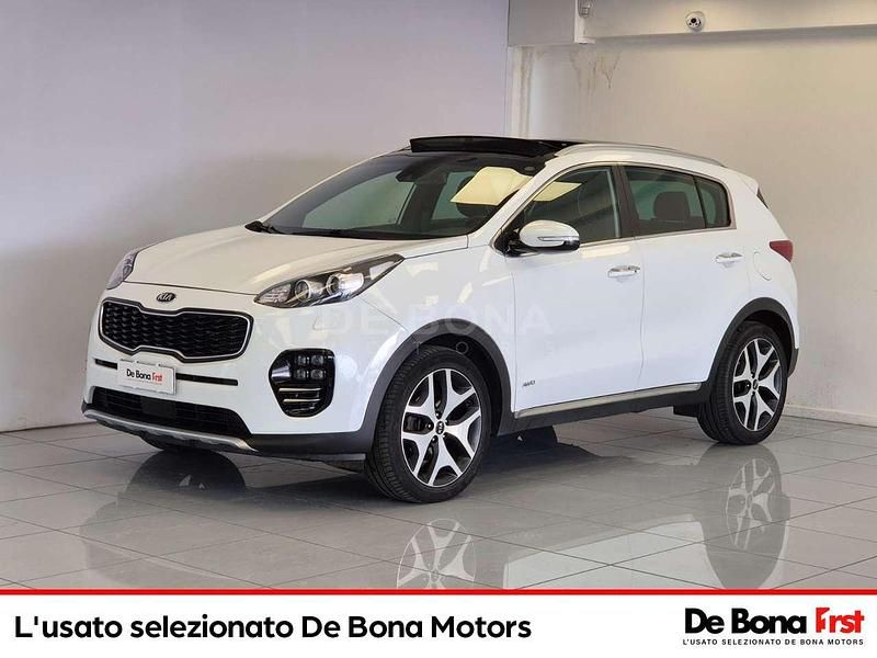 Usata Kia Sportage GT-Line 185 CV (136 kW) 2016 Bianco perla SUV