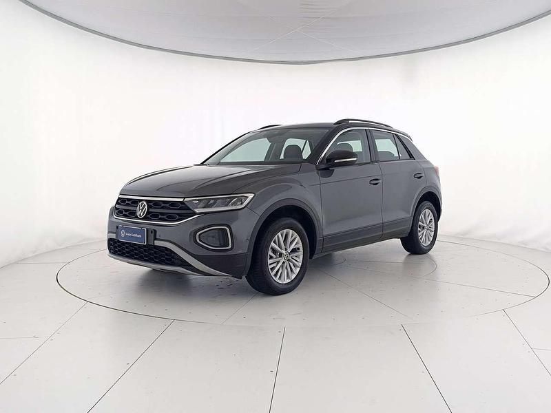 Indium grey metallizzato nero Usata 2024 VW T-Roc Life SUV | 24.900 € (Ottimo prezzo) - Immagine 1/4