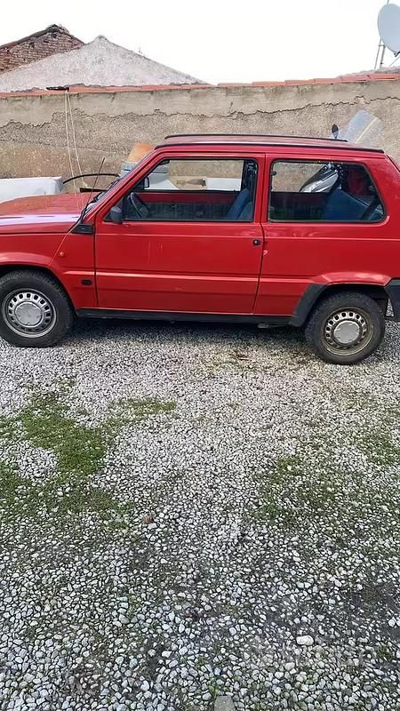 Usata Fiat Panda 34 CV (25 kW) 1990 Rosso Utilitaria
