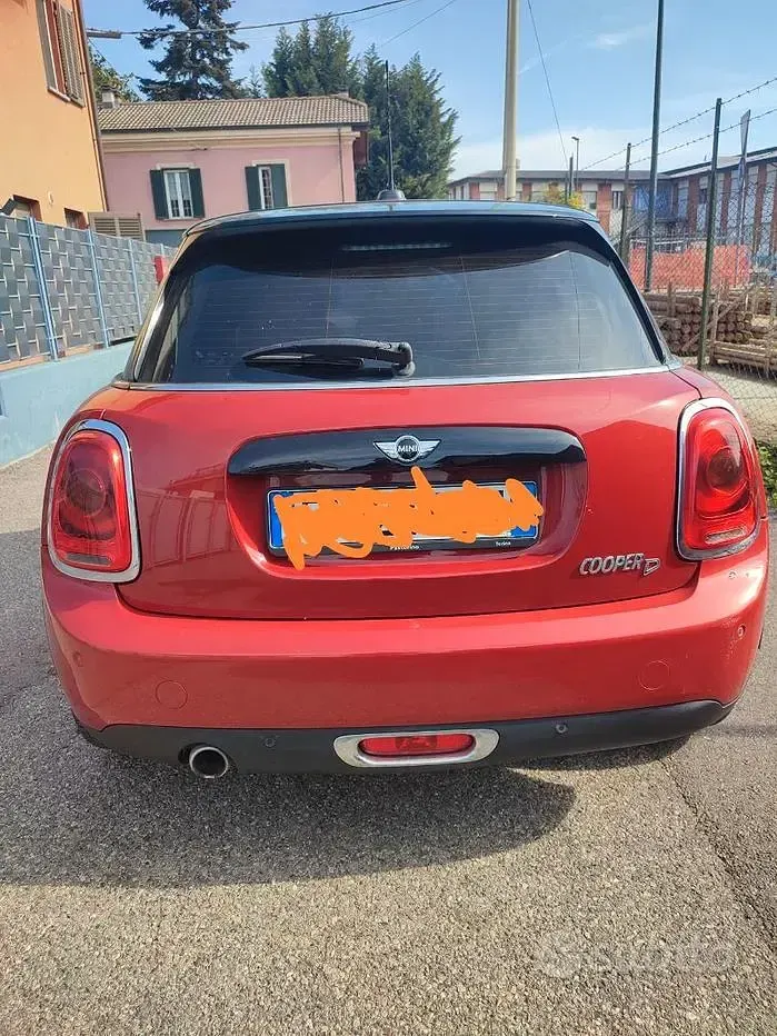 Usata Mini Cooper D 116 CV (85 kW) 2017 Rosso Utilitaria