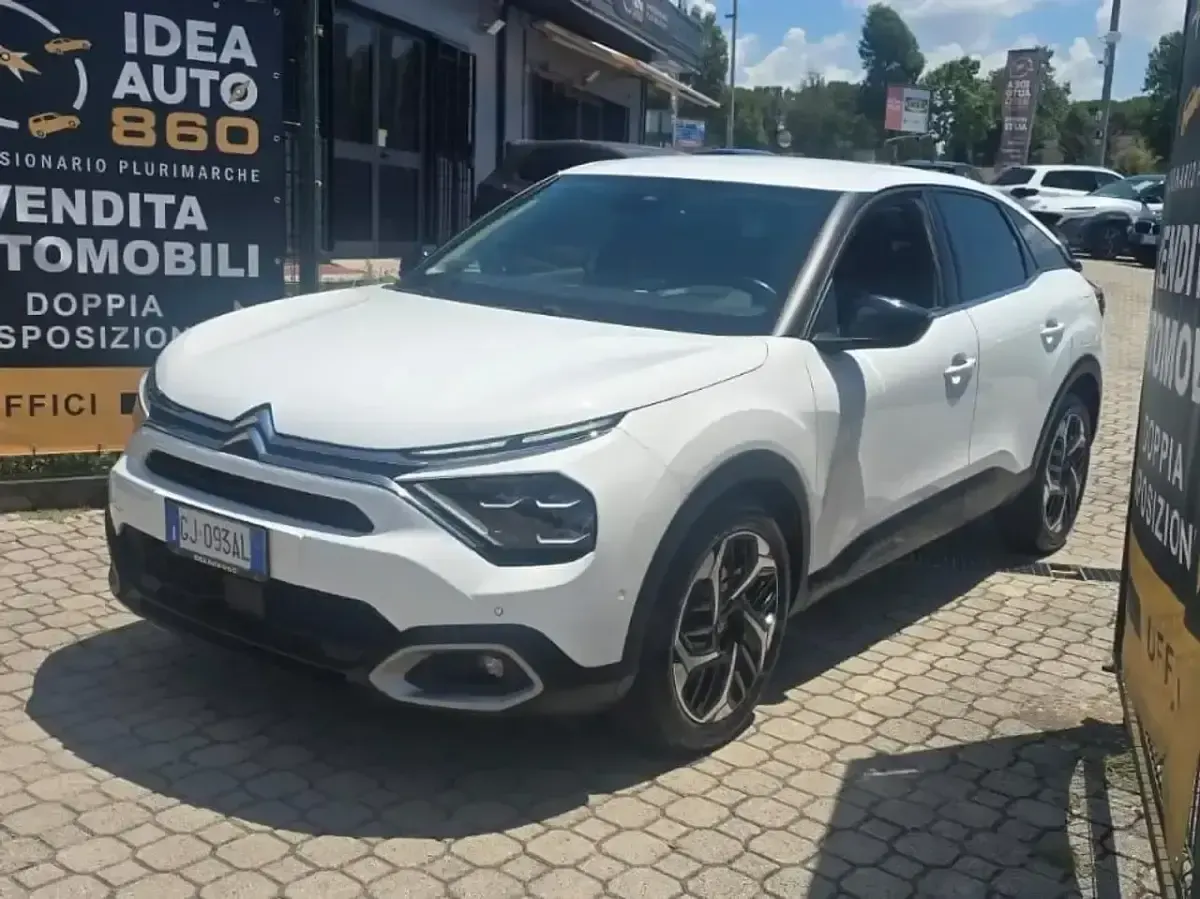Usata Citroën C4 Shine 131 CV (96 kW) 2022 Bianco Berlina