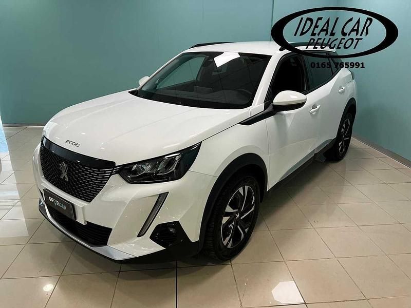 Usata Peugeot 2008 Active 102 CV (75 kW) 2021 Bianco SUV