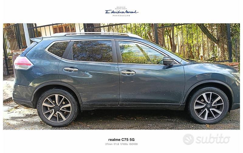 Usata Nissan X-Trail Tekna 131 CV (96 kW) 2015 Blu/azzurro SUV