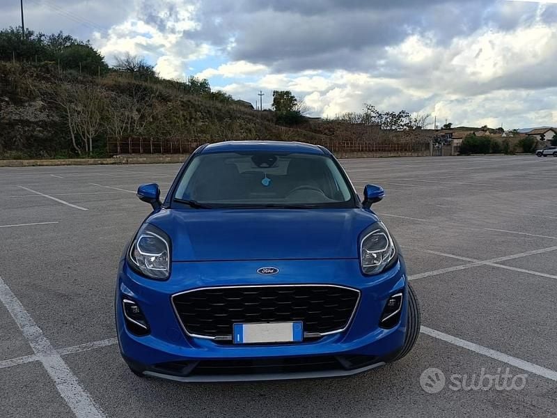 Usata Ford Puma Titanium 120 CV (88 kW) 2021 Blu SUV