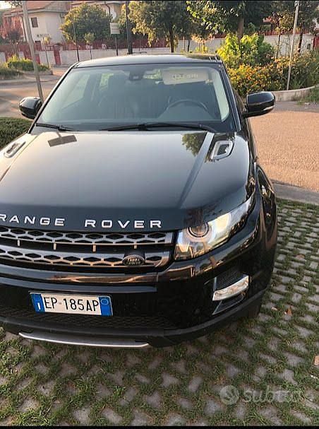 Usata Land Rover Range Rover evoque 150 CV (110 kW) 2013 Nero SUV