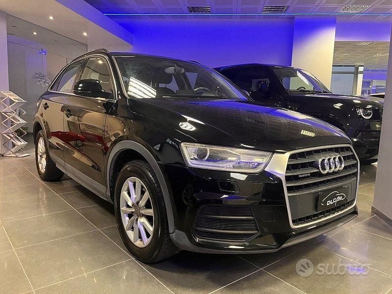 Usata Audi Q3 150 CV (110 kW) 2015 Nero SUV