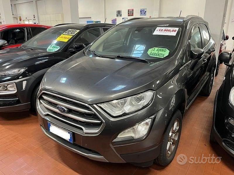 Grigio Usata 2019 Ford Ecosport Titanium SUV | 12.900 € (Buon prezzo) - Immagine 1/4