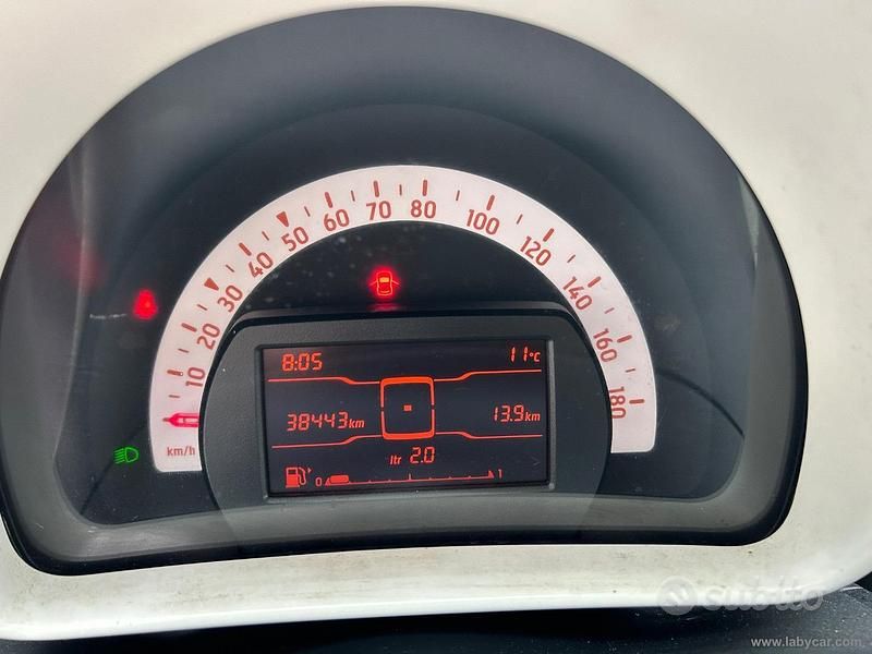 Usata Smart ForFour Passion 71 CV (52 kW) 2017 Bianco Utilitaria