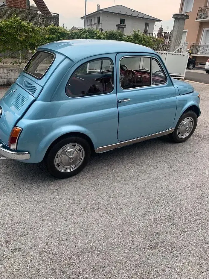 Usata Fiat 500 1960 Bluazzurro Utilitaria