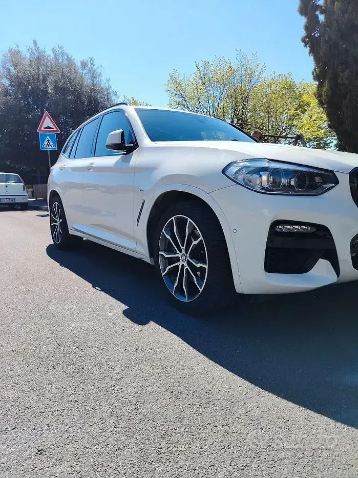 Usata BMW X3 M Sport 190 CV (139 kW) 2020 Bianco SUV
