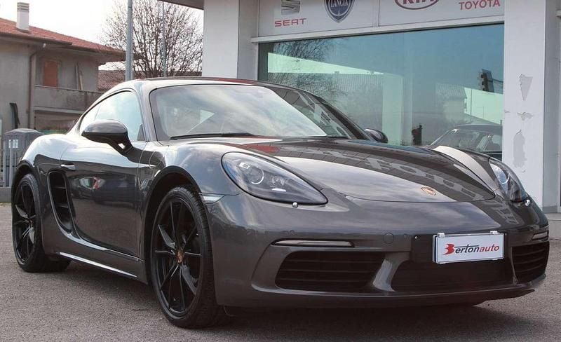 Usata Porsche 718 Cayman 299 CV (219 kW) 2018 Grigio indio Coupé