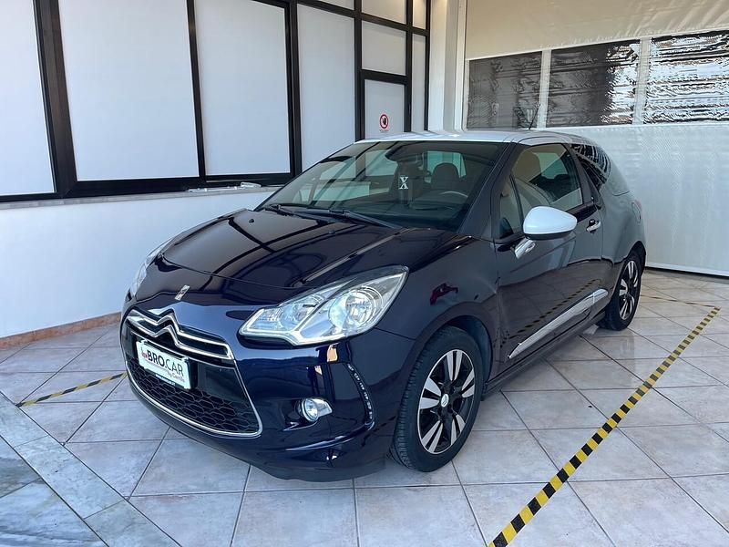 Usata DS Automobiles DS3 Chic 81 CV (59 kW) 2014 Blu Coupé