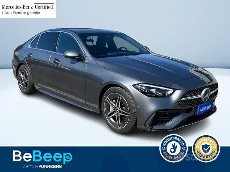 Neu Mercedes C220 AMG line 200 PS (147 kW) 2026 Grau Limousine