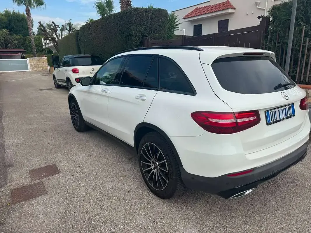 Usata Mercedes GLC250 Premium 204 CV (150 kW) 2018 Bianco SUV