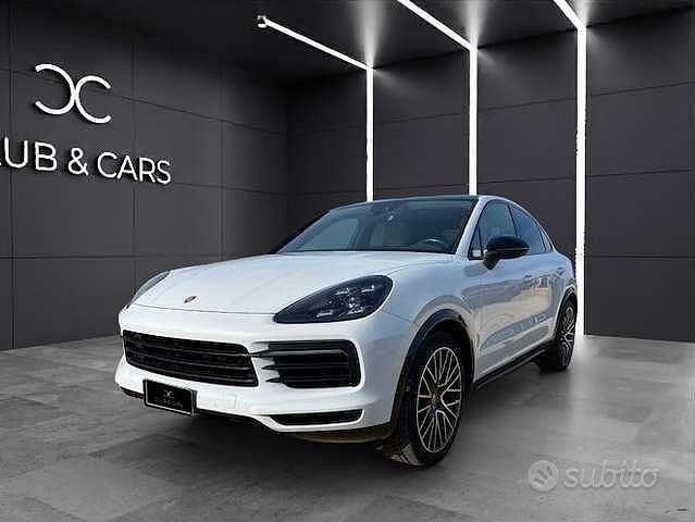 Usata Porsche Cayenne Coupe Sport 340 CV (250 kW) 2019 Bianco Coupé