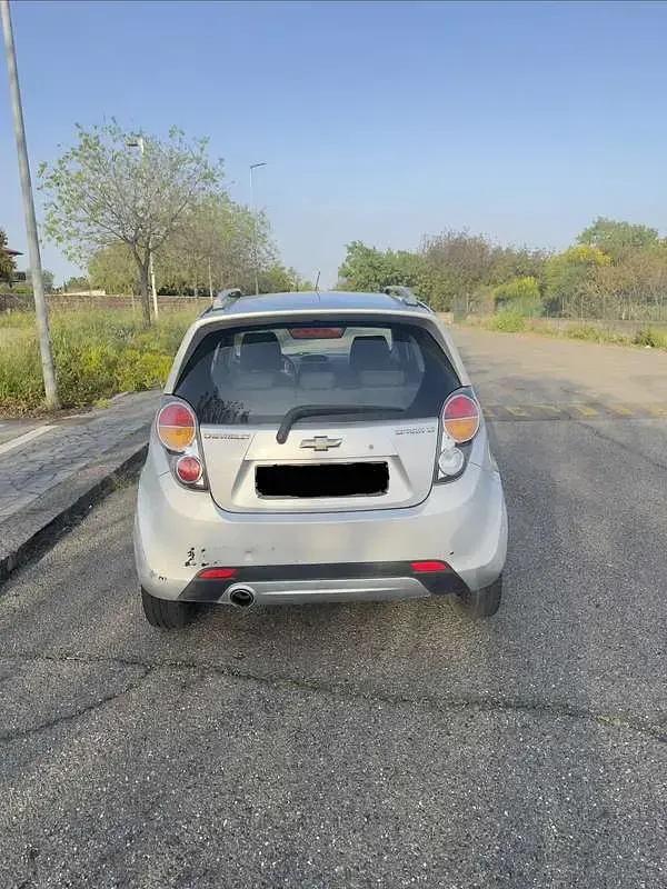 Usata Chevrolet Spark LT 82 CV (60 kW) 2011 Grigio Utilitaria