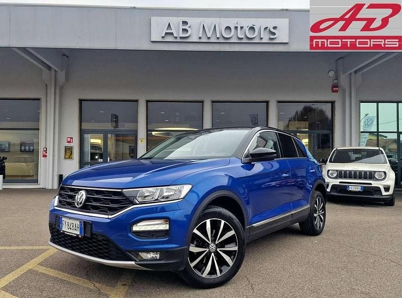 Usata VW T-Roc Style 150 CV (110 kW) 2019 Blu/azzurro SUV