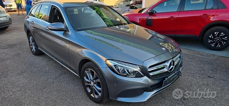 Usata Mercedes C220 170 CV (125 kW) 2016 Grigio Station wagon