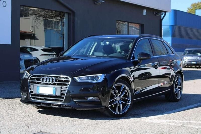 Usata Audi A3 Sportback 150 CV (110 kW) 2015 Nero Utilitaria