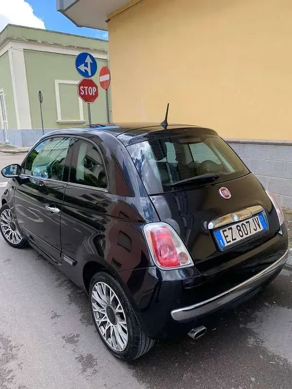 Usata Fiat 500 Lounge 95 CV (69 kW) 2015 Nero Utilitaria