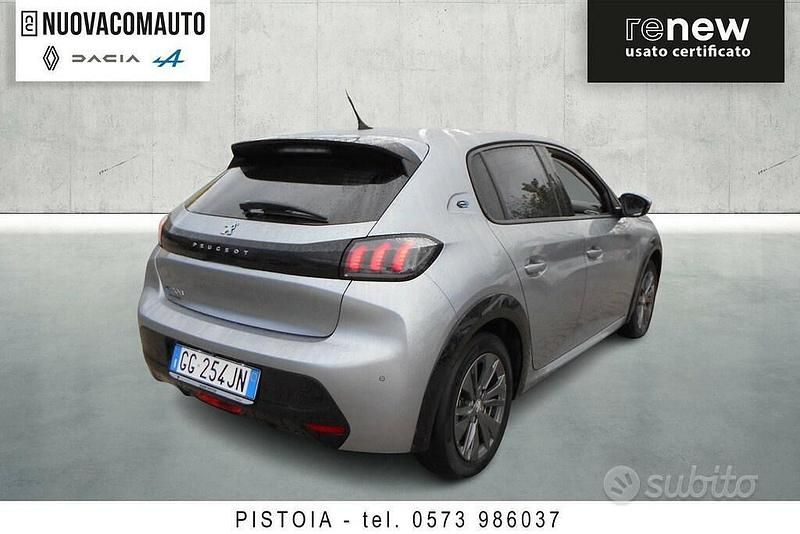 Usata Peugeot 208 Allure 100 kW (136 CV) 2021 Grigio Utilitaria