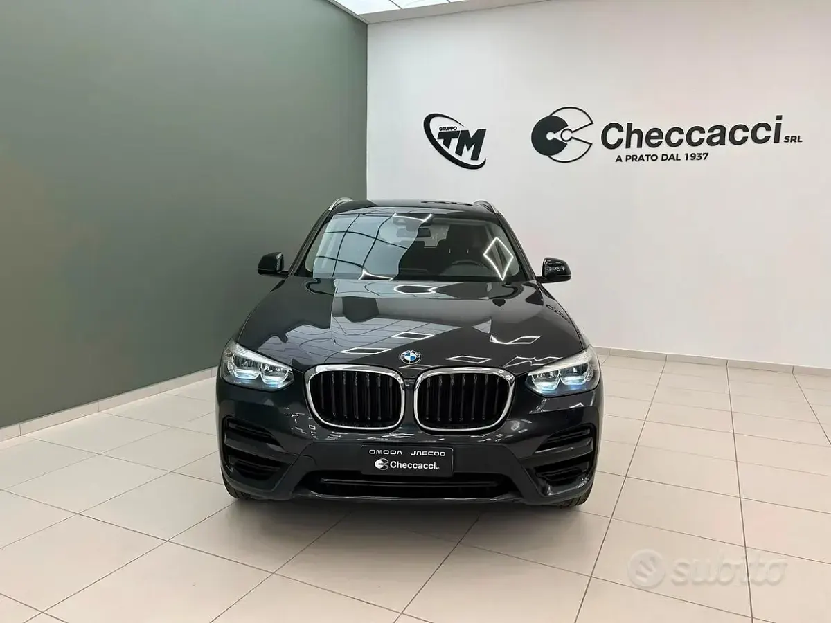 Usata BMW X3 Advantage 190 CV (139 kW) 2018 Nero SUV