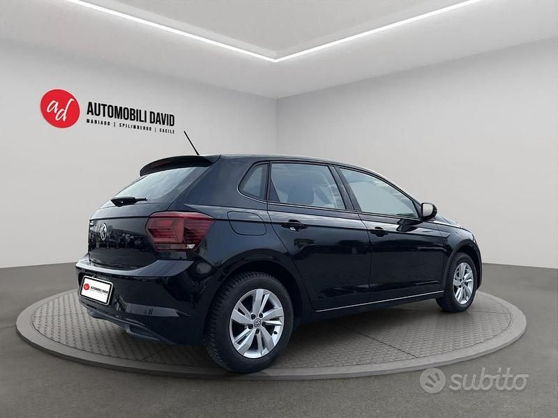 Usata VW Polo Comfortline 80 CV (58 kW) 2020 Nero Utilitaria