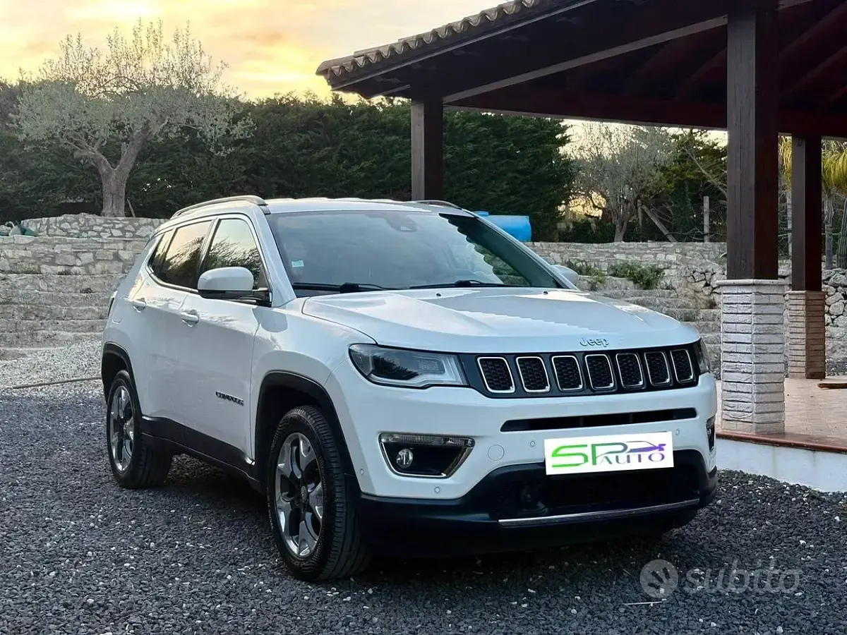 Usata Jeep Compass Limited 120 CV (88 kW) 2019 Bianco SUV