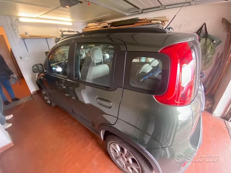 Usata Fiat Panda 4x4 80 CV (58 kW) 2014 Verde Utilitaria