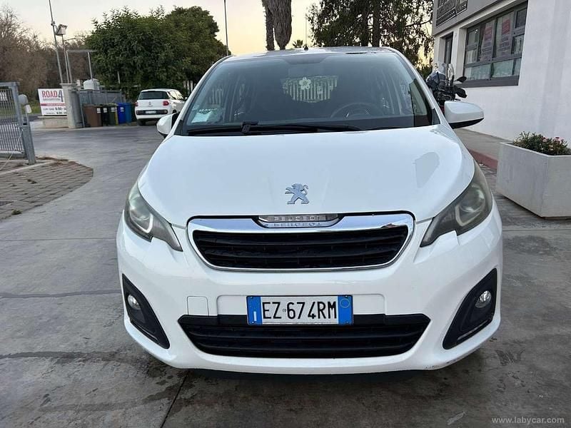 Usata Peugeot 108 Allure 69 CV (50 kW) 2015 Bianco Berlina