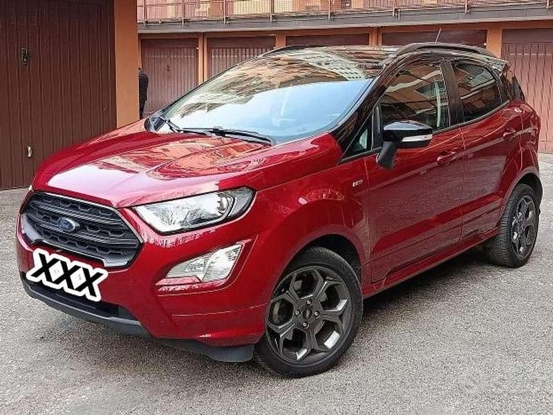 Usata Ford Ecosport 95 CV (69 kW) 2018 Rosso SUV