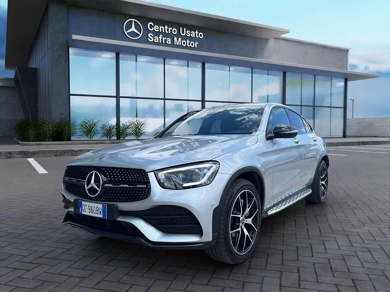 Usata Mercedes GLC220 Premium 194 CV (142 kW) 2020 Argento Coupé