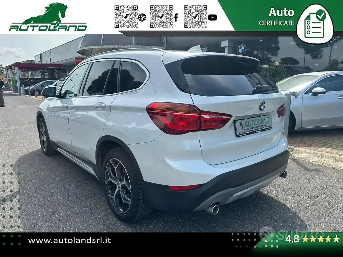 Usata BMW X1 xLine 150 CV (110 kW) 2019 Bianco SUV