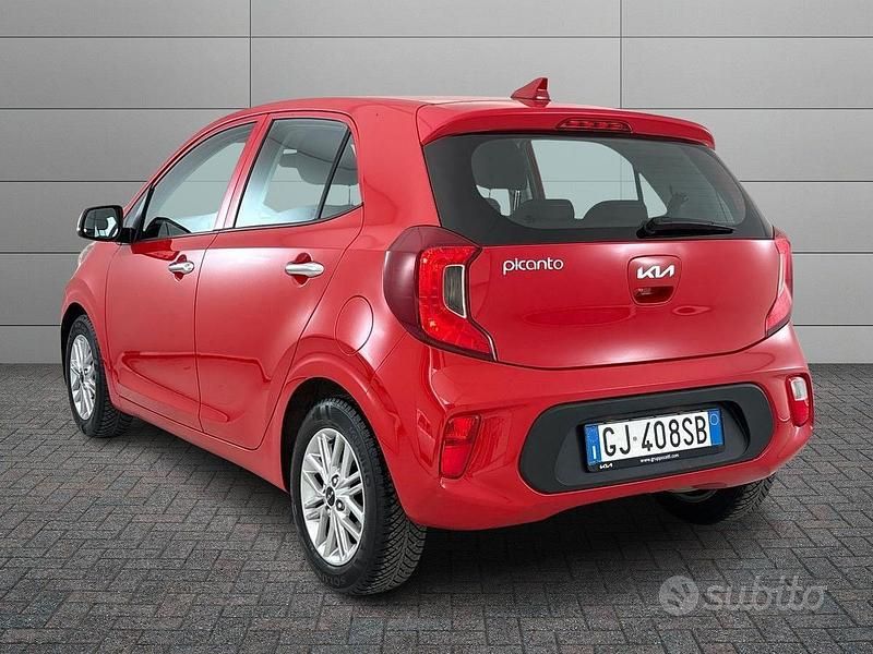 Usata Kia Picanto Style 65 CV (47 kW) 2022 Rosso Utilitaria