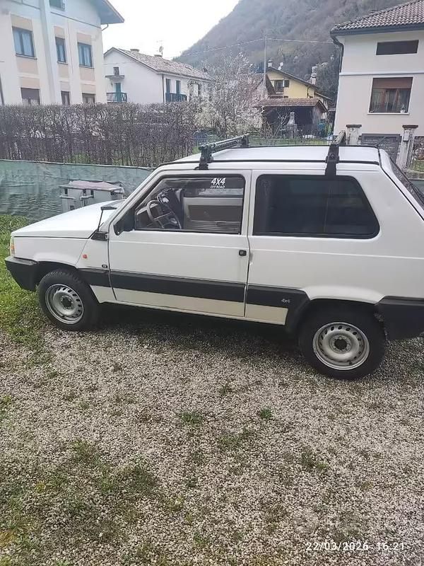 Usata Fiat Panda 4x4 54 CV (39 kW) 1995 Bianco Utilitaria
