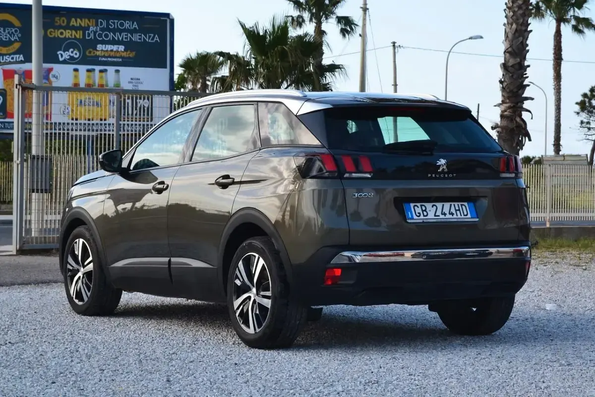 Usata Peugeot 3008 Active 131 CV (96 kW) 2020 Marrone SUV