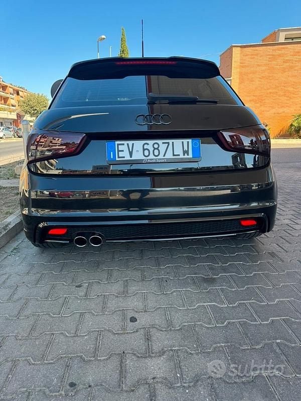Usata Audi A1 S-Line 185 CV (136 kW) 2014 Nero Utilitaria