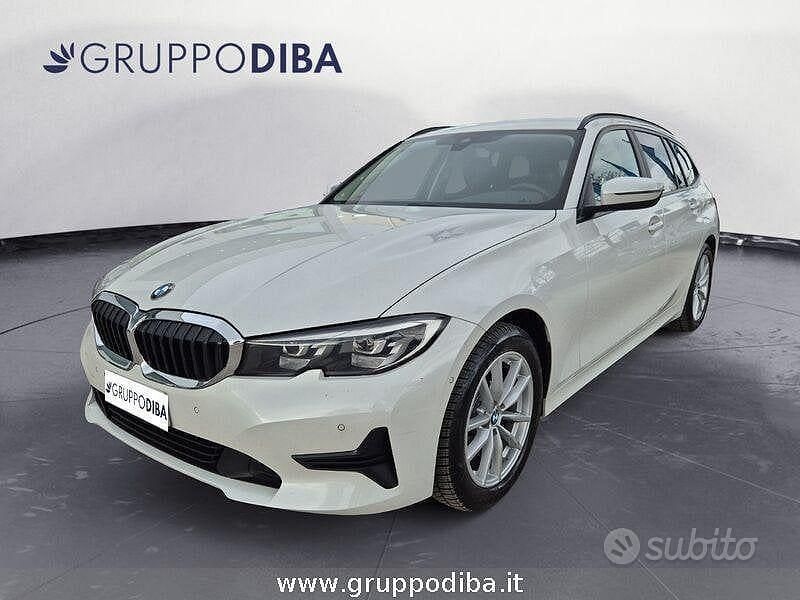 Usata BMW 320e Advantage 190 CV (139 kW) 2021 Bianco Station wagon