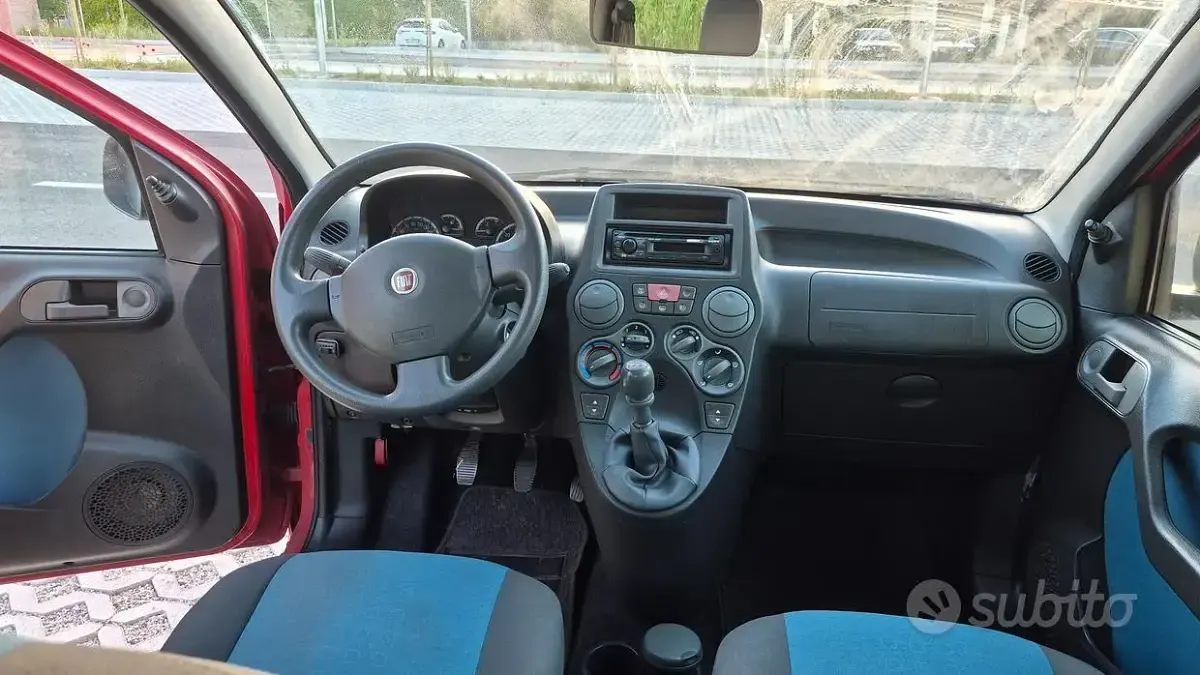 Usata Fiat Panda 60 CV (44 kW) 2009 Rosso Utilitaria