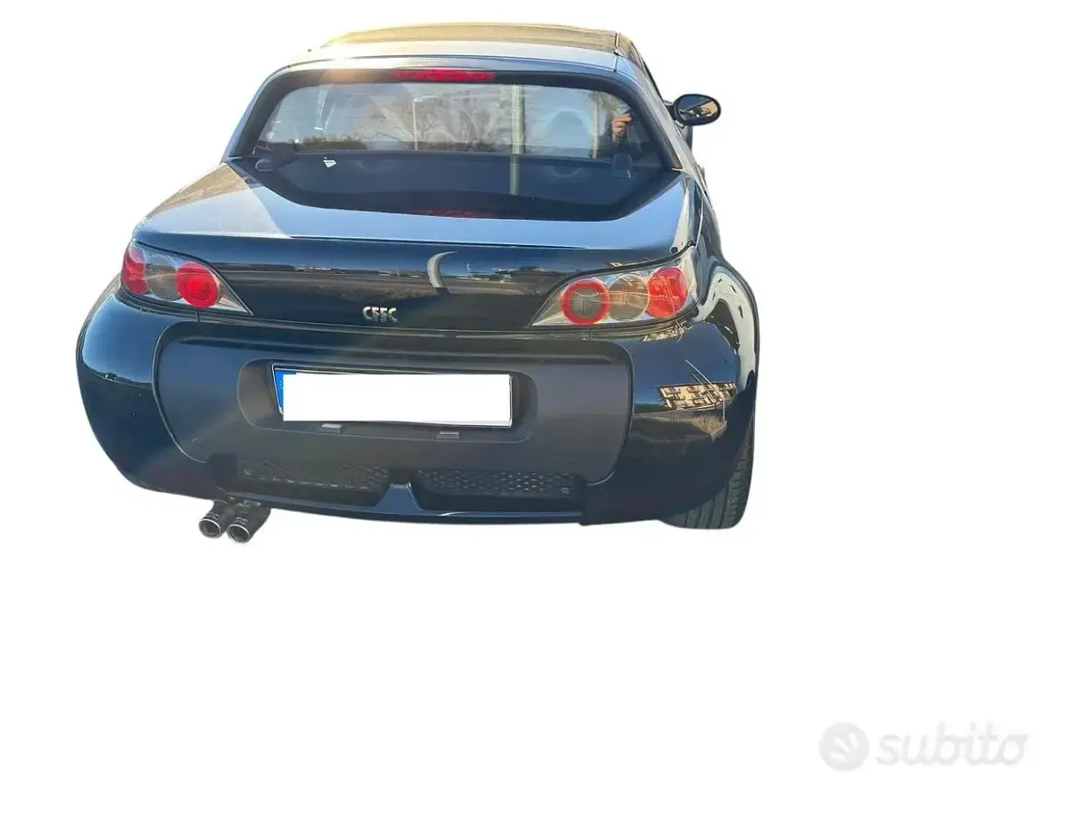Usata Smart Roadster Pulse 82 CV (60 kW) 2004 Nero Cabrio