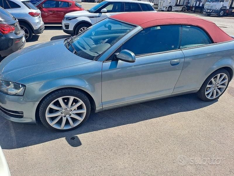 Usata Audi A3 Cabriolet 140 CV (102 kW) 2011 Grigio Cabrio