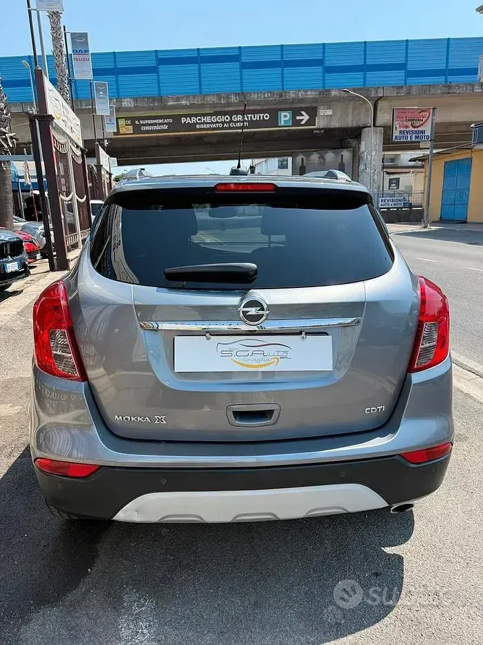 Usata Opel Mokka X 110 CV (80 kW) 2018 Grigio SUV