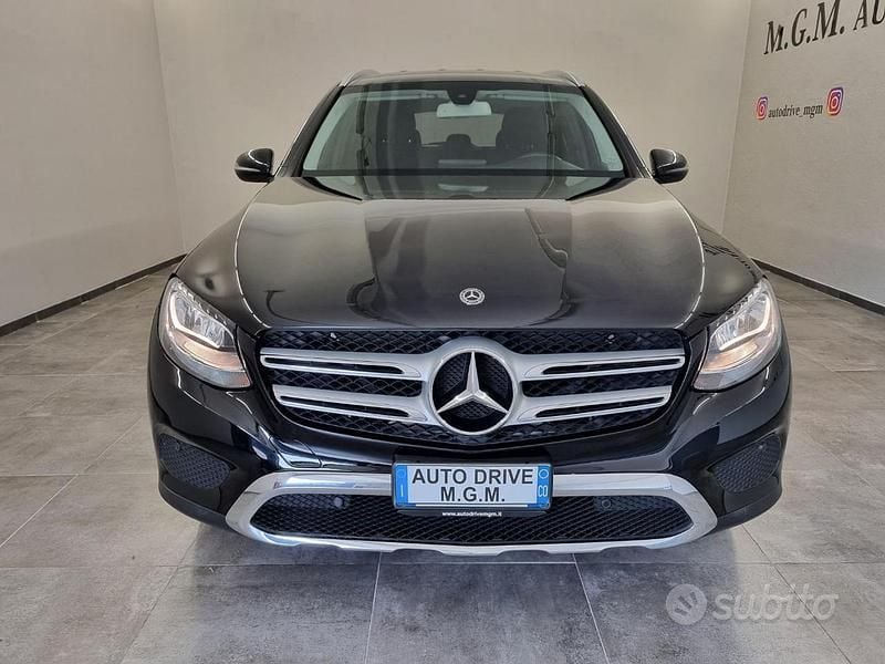 Usata Mercedes GLC220 Exclusive 170 CV (125 kW) 2017 Nero SUV