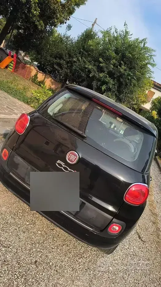Usata Fiat 500L 85 CV (62 kW) 2015 Nero Monovolume