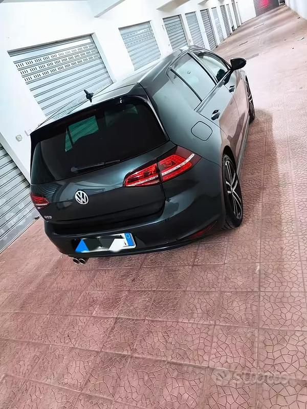 Usata VW Golf VII GTD 184 CV (135 kW) 2016 Nero Berlina