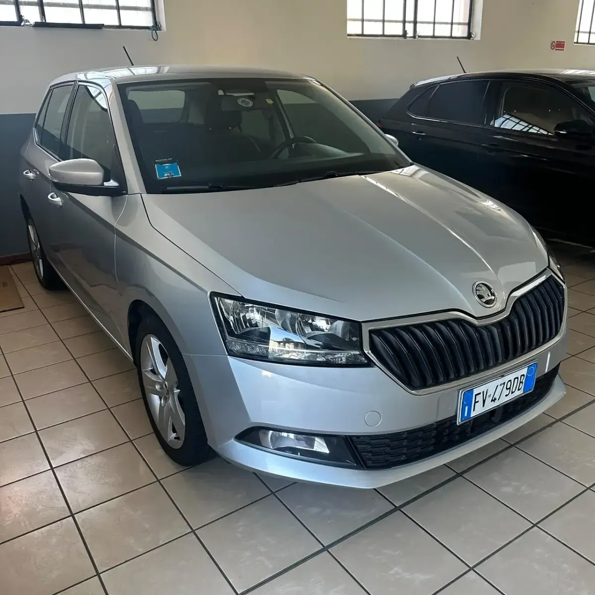 Usata Skoda Fabia Design Edition 75 CV (55 kW) 2019 Argento Utilitaria