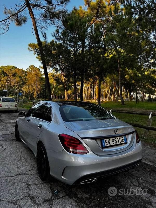 Usata Mercedes C220 2014 Grigio Berlina