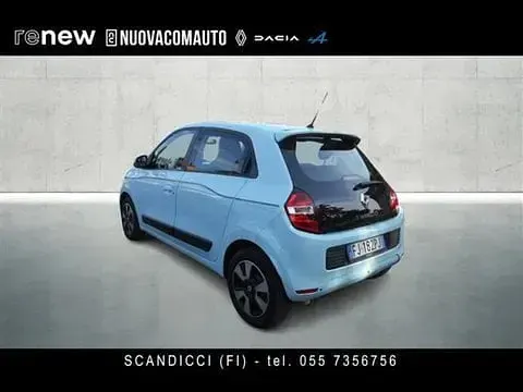 Usata Renault Twingo SE 69 CV (50 kW) 2017 Azzurro Utilitaria