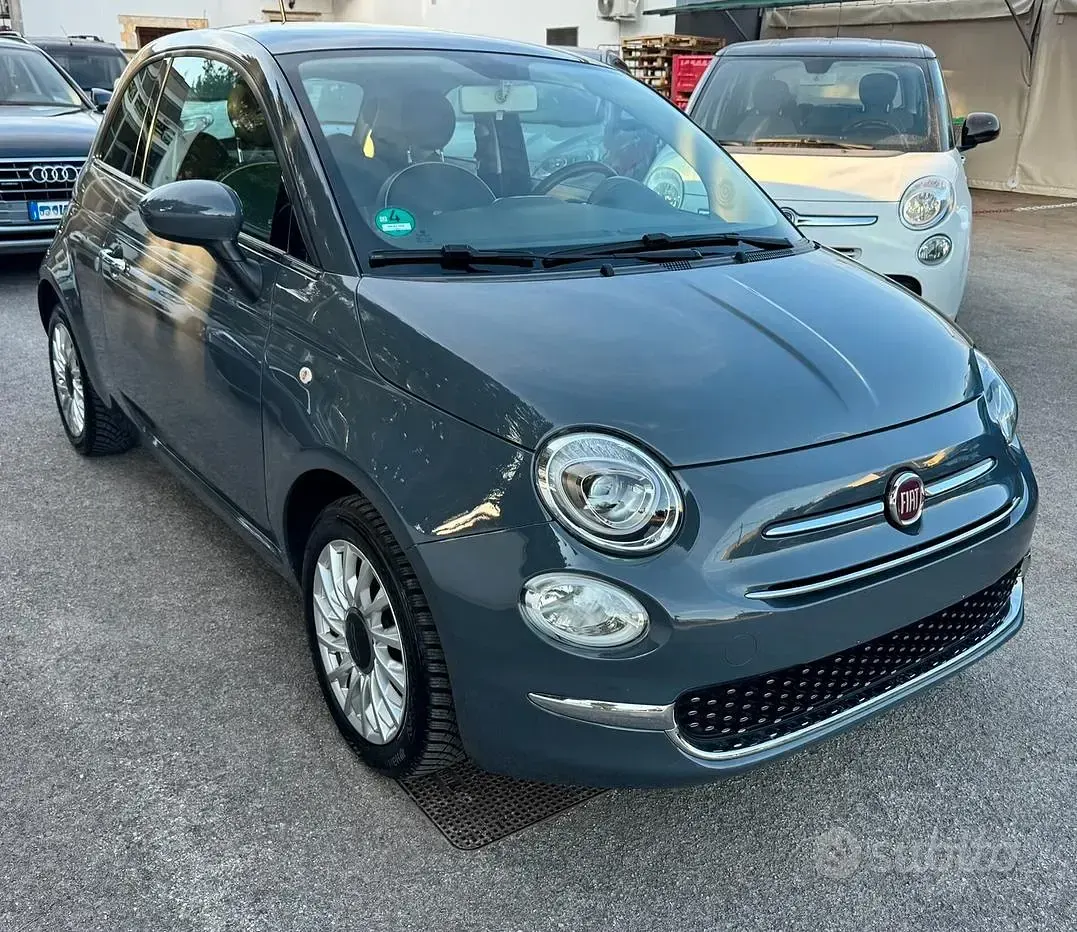 Usata Fiat 500 Lounge 69 CV (50 kW) 2016 Grigio Berlina